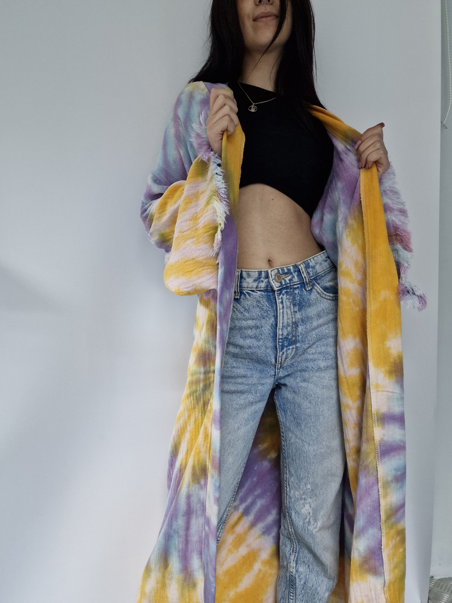 Colourful kimono