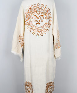 Alternative view of Gold Sun Kimono
