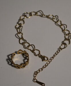 Alternative view of Set Golden Heart